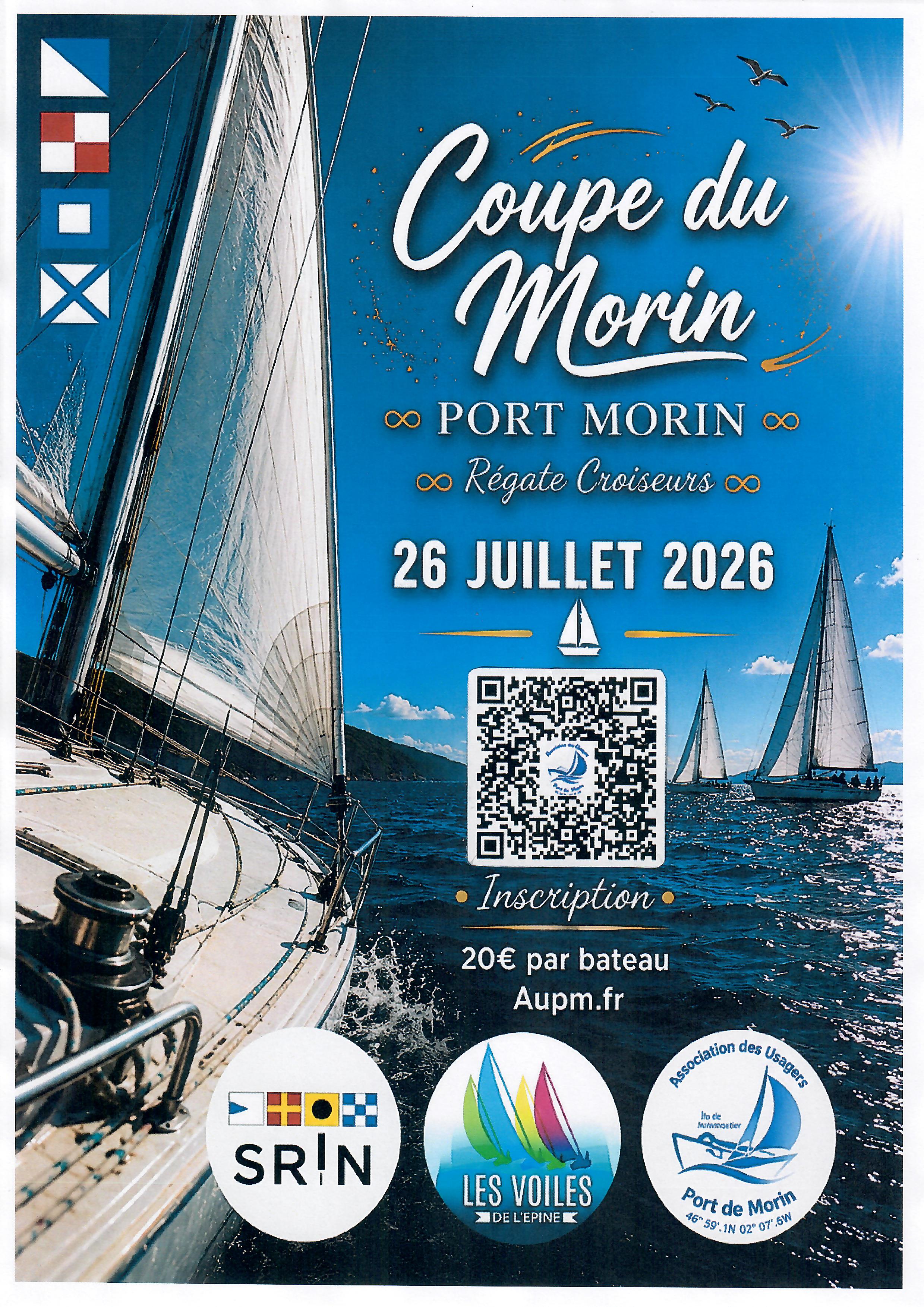 Affiche Régate du Morin 2026