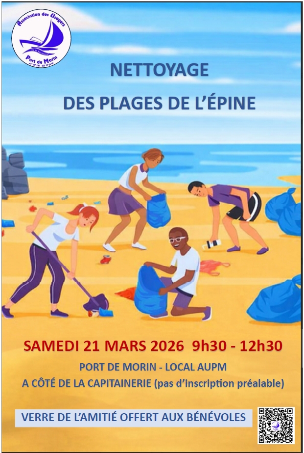 Affiche nettoyage des plages 21mars2026